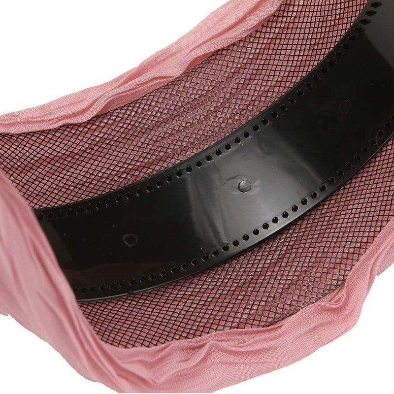 LONEEDY 5 Pack Wide Hard Headband with Teeth for Women, Girlsâ€™s Hair Band Pleated Cloth Fabric Hair Hoop Accessories (Mixed colors A) - Image 4