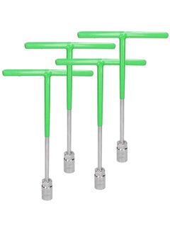 ABA ABA T Spanner Set ruber cotted Chrome finish Hexagon 8mm 10mm 12mm 14mm SPAN01  - Image 1