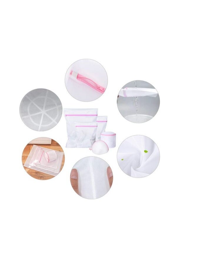 Homesmiths Homesmiths Mesh Laundry Bag Set Of 5 Pieces  - Image 5