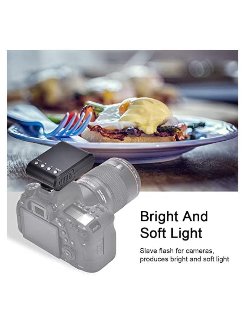 KASTWAVE On Camera Flash, Flash Speedlite, Electronic Flash, Portable Mini Digital Hot Shoe Mount Flashlight for DSLR Cameras, Built in Digital Slave and Auto Pre Flash Sensor, for Any Digital Camera - Image 5