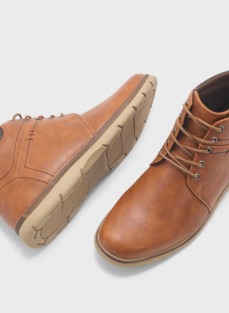 Seventy Five Casual Lace Up Boots
