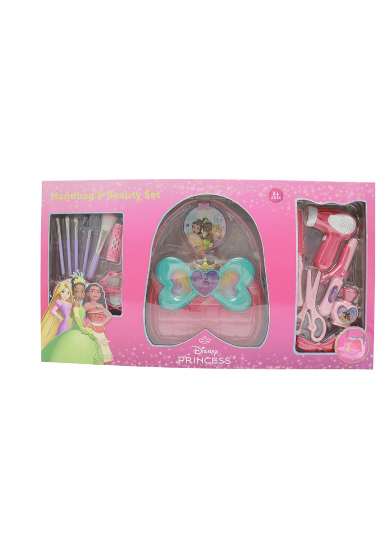 Disney Princess Handbag and Beauty Playset | Pretend Play | Fashion Styling | Make Up Playset | Interactive Playset | Imaginative Play | Role Play  | Gift for Kids - Image 2