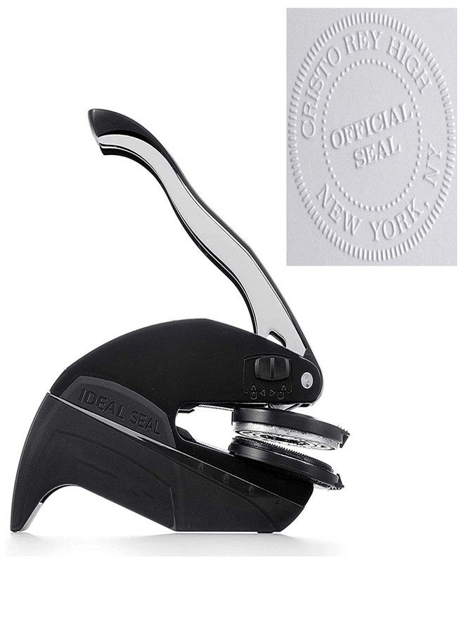 Pickled Stamps Custom Logo Embosser Seal Stamp Your Own Design Personalized 1 x 5/8" - Image 1