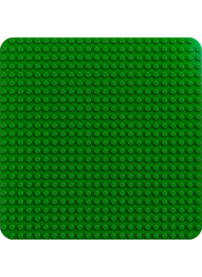 LEGO - ® DUPLO® Green Building Plate 10980 - Building and Display Baseplate for Preschoolers Ages 18 Months and Up (1 Piece) - Image 1