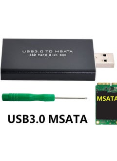 erorex Mini PCI-E mSATA to USB 3.0 External SSD PCBA Conveter Adapter Pen Driver Card with Case  - Image 3