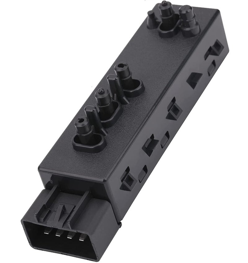 Obaee Power Seat Adjust Switch Tilt Control 8 Ways Front Left Driver Side Seat Compatible with Chevrolet Camaro/Equinox/Malibu/Cruze 2010-2018, Cadillac SRX/GMC Terrain/Buick Replace 25974714 12451497 - Image 1
