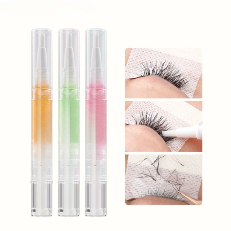 Fruit-flavored eyelash removal glue, mild and non-irritating, quick removal of grafted eyelashes, false eyelashes, eyelash removal pen (03 #strawberry flavor) - Image 5