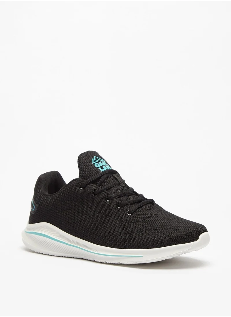 OAKLAN Textured Mens' Sports Shoes with Lace Up Closure