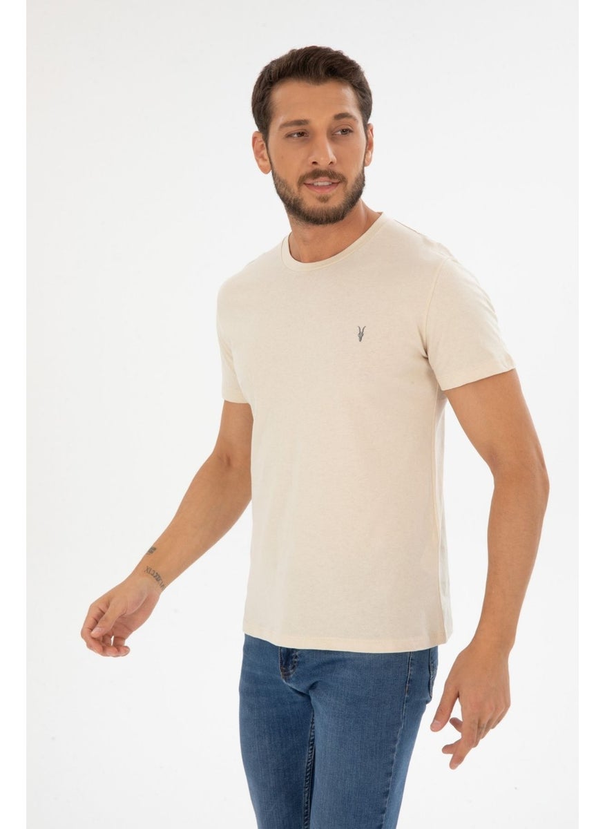 Four Man Cotton Textured 5 Piece T-Shirt Set  - Image 4