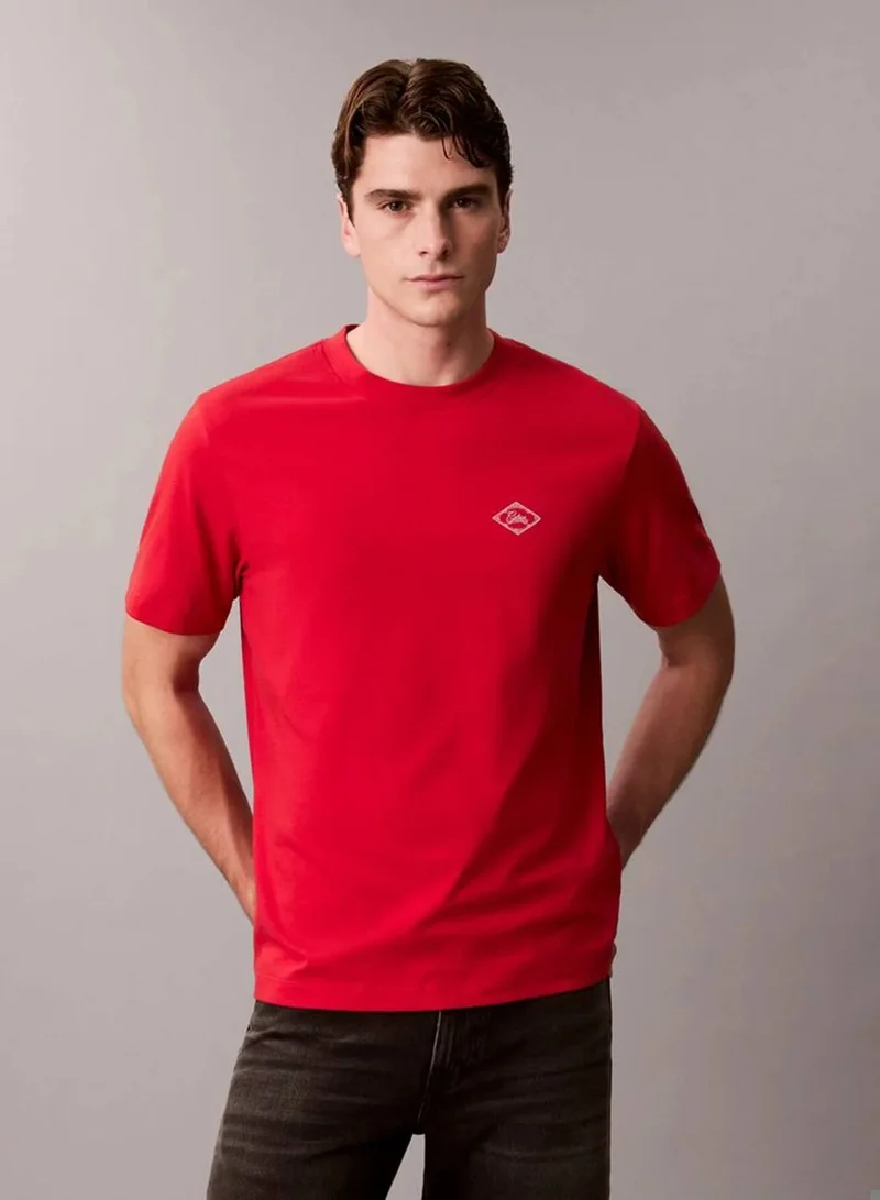 Calvin Klein Jeans Matchbox Logo Graphic Relaxed T-Shirt