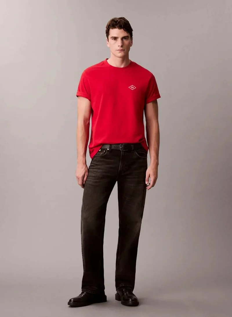 Calvin Klein Jeans Matchbox Logo Graphic Relaxed T-Shirt