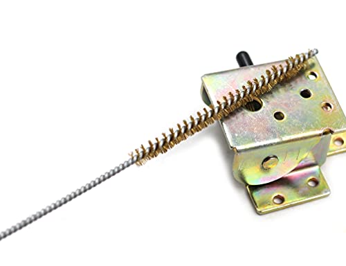 Preamer 6mm/ 0.25" Diameter Brass Wire Tube Brush Cleaning Tool for Tube Bottle Pipe Welding Slag and Rust Remove Cleaner Tool , 10pcs - Image 4