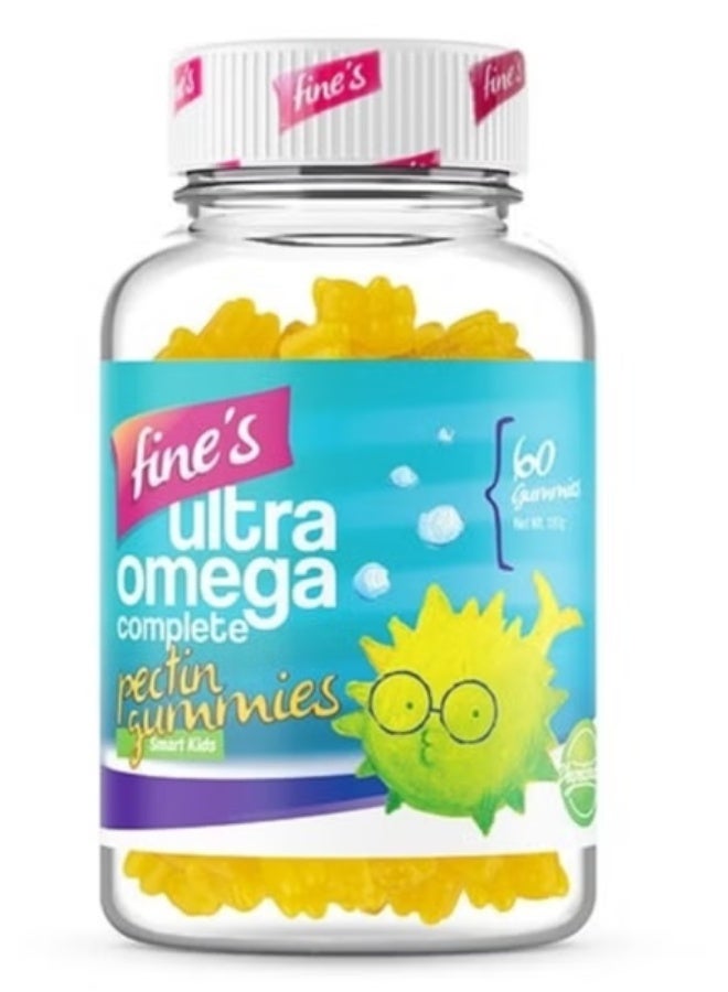 ULTRA OMEGA COMPLETE PECTIN GUMMIES SMART KIDS 60S