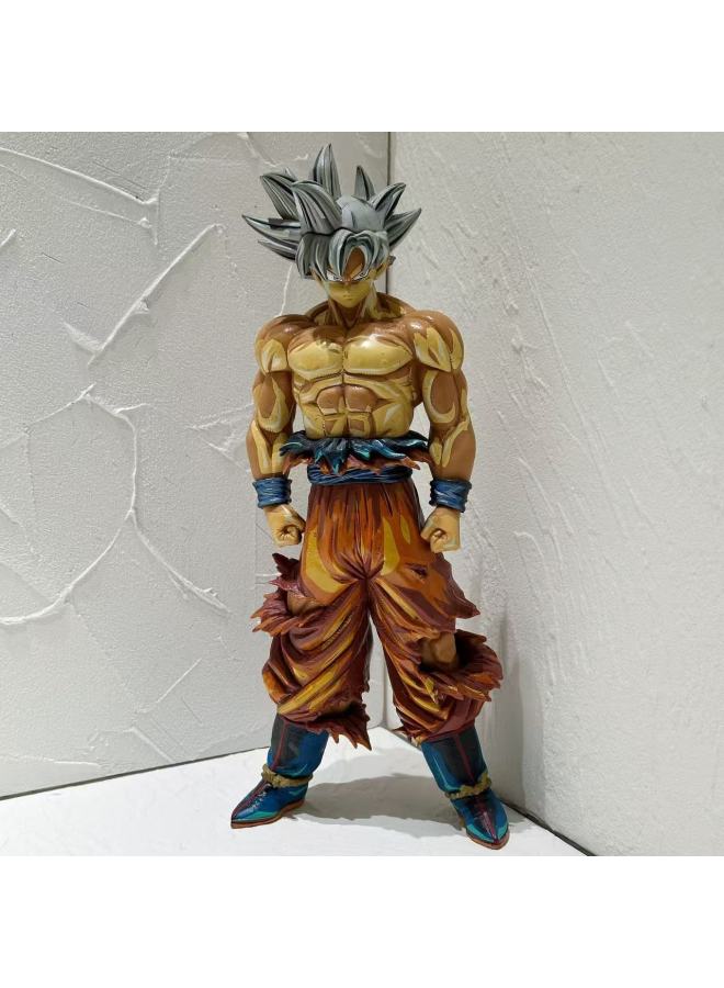 30cm Super Saiyan Goku Vegeta Cartoon Color, Goku Holding Gohan Father And Son, Super Four Hands Wholesale-Color:Big Pilot Wukong (Bag) [24cm]] - Image 4