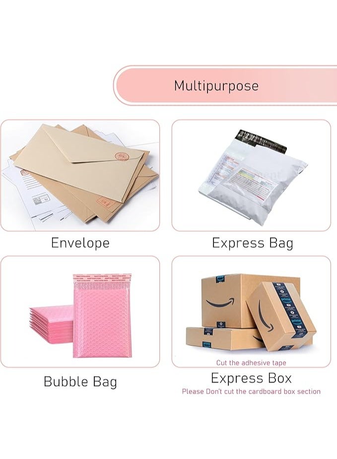 6 قطع فتاحات ظروف على شكل معكرون - فتاح خطابات بشفرة حادة مخفية وآمنة للنساء والرجال وموظفي المكاتب وطلاب الدراسات العليا، لاستخدام في المنزل أو المكتب أو البريد - Image 4