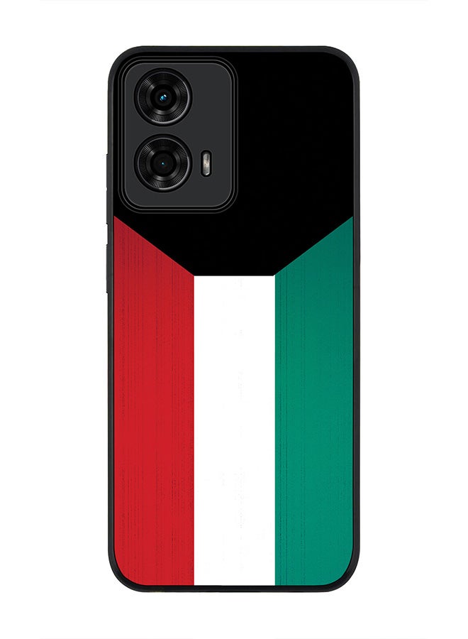 Stylizedd For Motorola Moto G04 / G04s Case,Slim fit Camera Protection, Shockproof Thin Phone cover - Flag Of Kuwait - Image 1