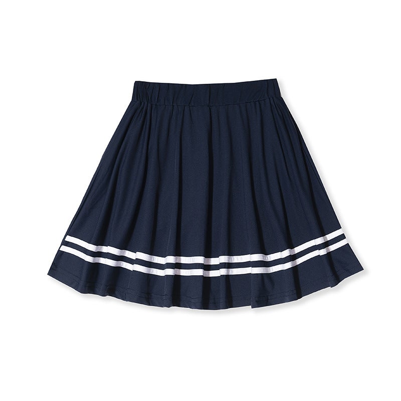 2023 Summer Primary School Short-Sleeved Class Clothes T-Shirt Middle School Students' School Uniform Suit High School Students' School Style Kindergarten Clothes - Image 1