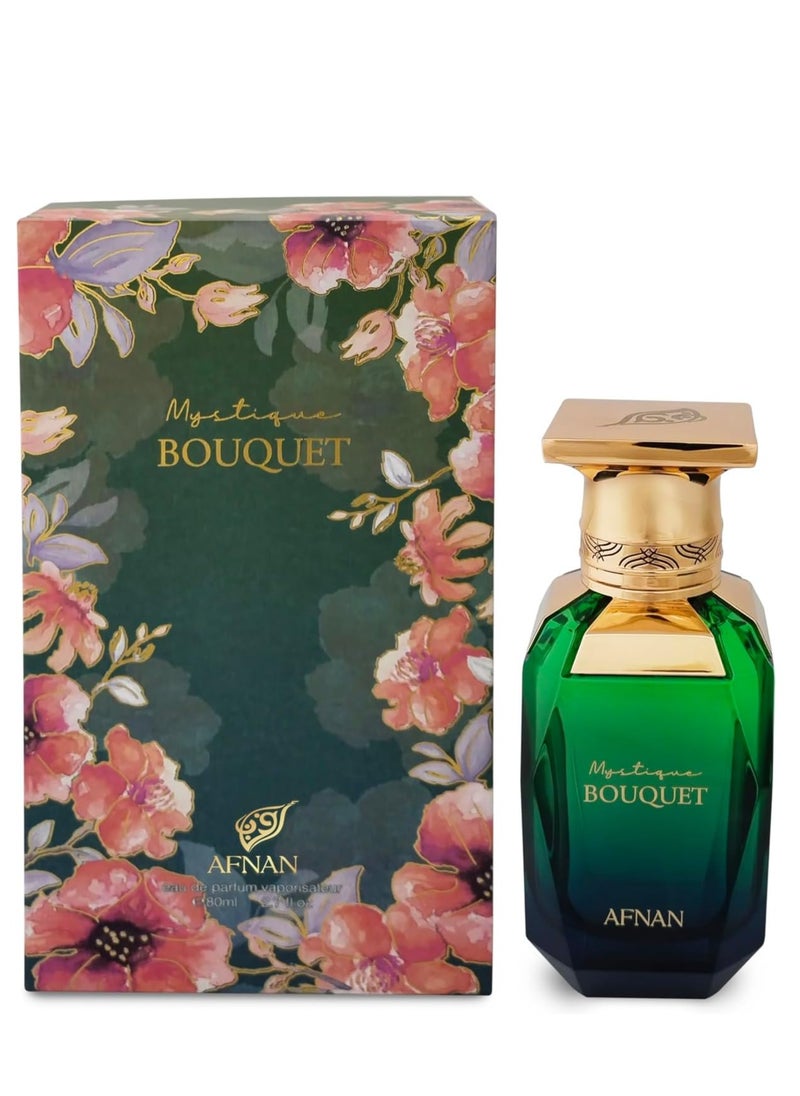 Afnan Mystique Bouquet Eau de Parfum for women,  80 ML  - Image 3