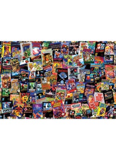 Toynk 8-Bit Armageddon Retro Video Game Puzzle For Adults And Kids | 1000 Piece Jigsaw Puzzle Toy | Interactive Brain Teaser For Family Game Night | 28 X 20 Inches  - Image 1