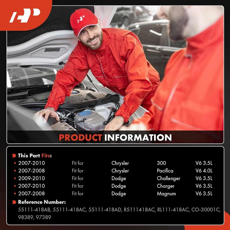 A-Premium ضاغط مكيف A-Premium مع قابض لسيارات كرايسلر ودودج - Image 2