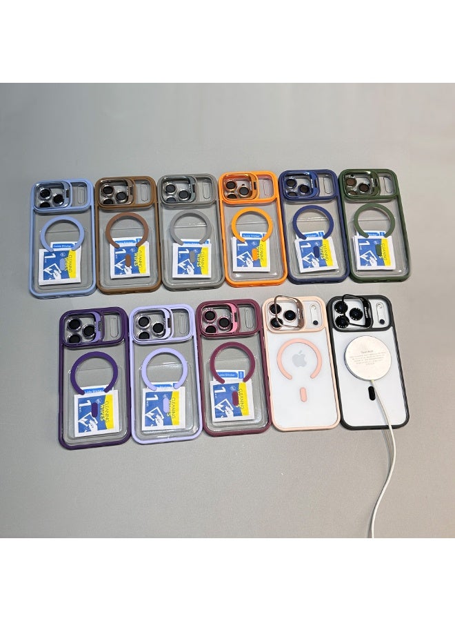 Advanced Protective Case for iPhone 16 Pro with Kickstand and MagSafe ChargingAnd lenses to protect the camera - Image 3