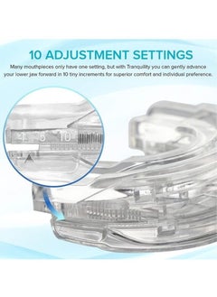 Healthy Anti-Snoring Mouth Guard Adjustable Mouthpiece Night Time Teeth Mouthguard Sleeping Bite Guard for Bruxism and Stop Snoring Custom Molding Adjustability, Snoring Reduction Aid for Men and Women  - Image 3
