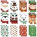 Faccito 48 Pcs Christmas Mini Notebook Small Notepads Xmas Pocket Notebook Snowman Santa Claus Notepads for Party Goodie Bag Stuffer Favor Supplies Gifts24 x 39 InchCartoon Style - Image 3