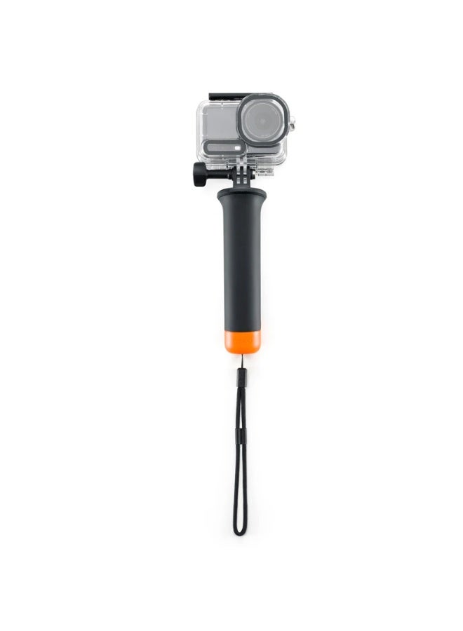 دي جي آي طقم ملحقات الغوص من  لكاميرا Osmo Action 6، يدعم عمق مياه يصل إلى 60 مترًا، يتضمن حافظة محكمة مقاومة للماء، إدخالات مضادة للضباب، مقبض عائم، حزام معصم، مسمار تثبيت، اللون: أسود. - Image 2