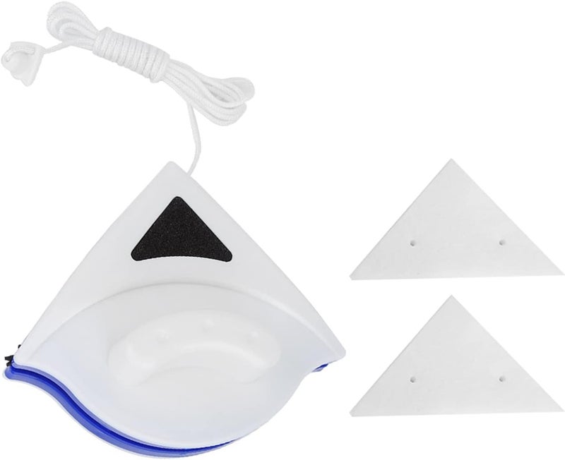 Double Side Magnetic Glass Cleaning Tool Wiper Surface Cleaner Strong Absorption Easy Clean for Home Window Plastic ABS Material - Image 1
