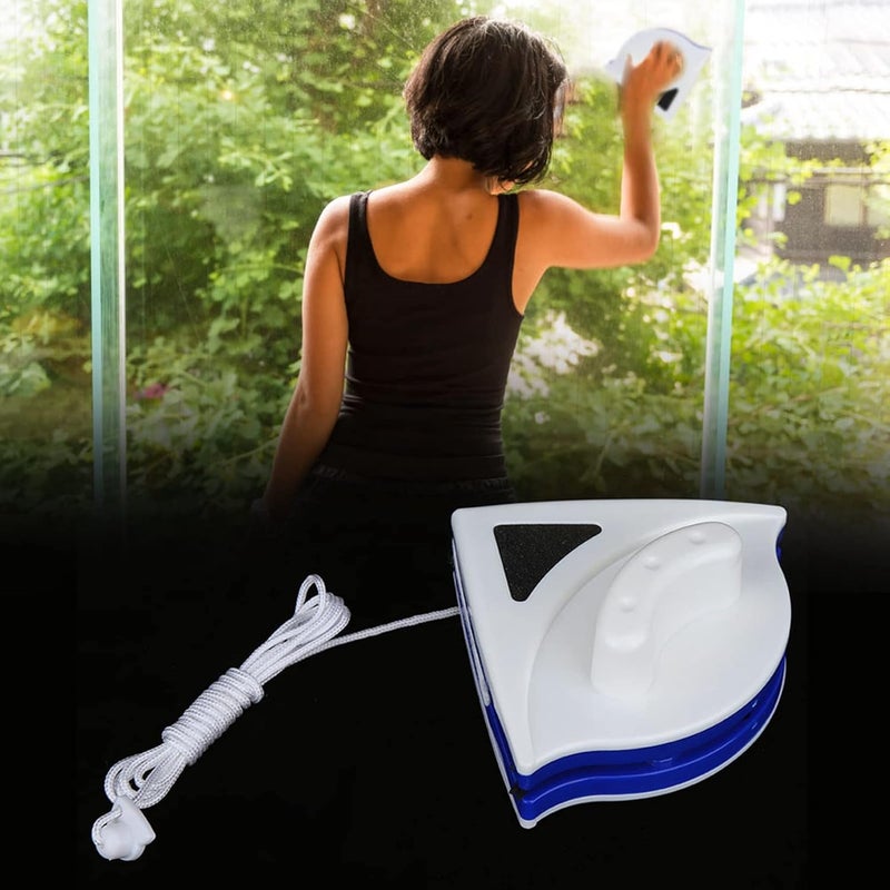 Double Side Magnetic Glass Cleaning Tool Wiper Surface Cleaner Strong Absorption Easy Clean for Home Window Plastic ABS Material - Image 4
