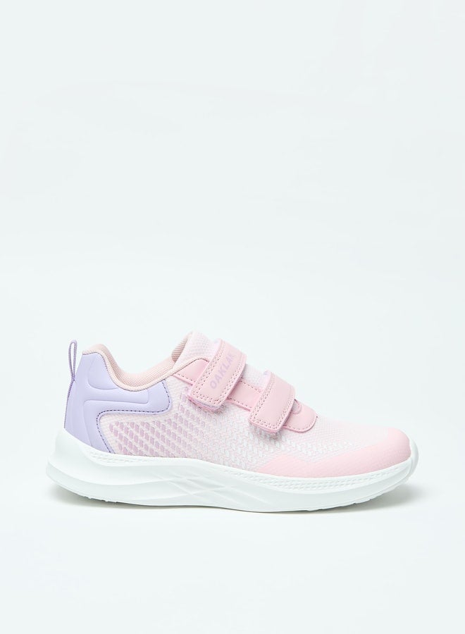 Oaklan by Shoexpress Colourblock Sports Shoes with Hook and Loop Closure  - Image 3