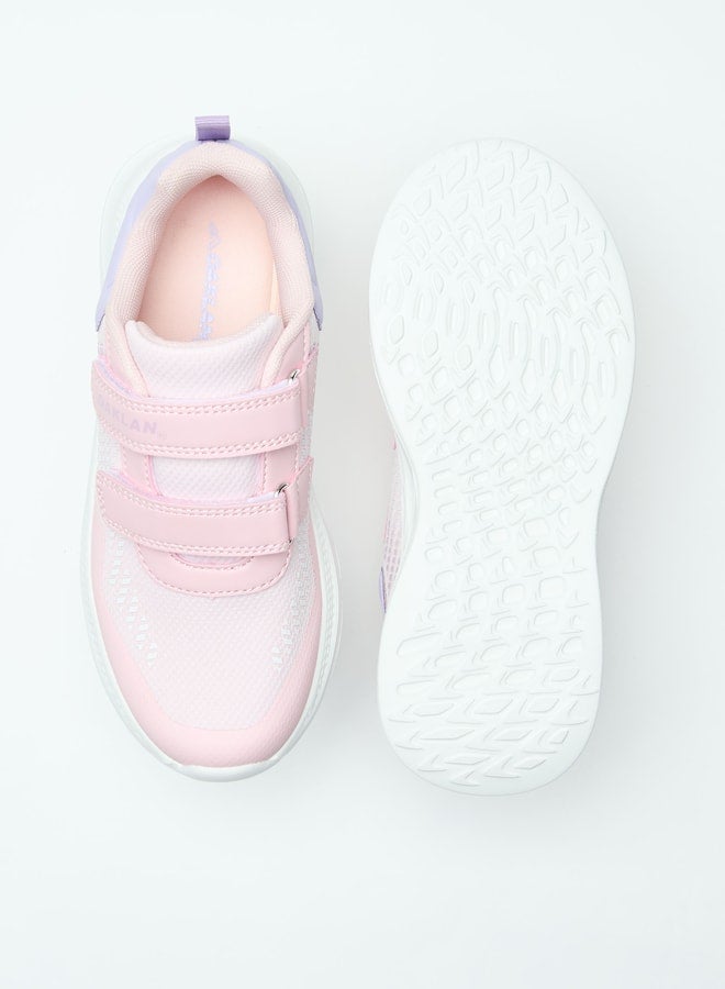 Oaklan by Shoexpress Colourblock Sports Shoes with Hook and Loop Closure  - Image 4