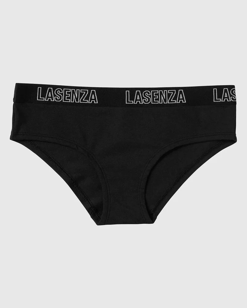 La Senza Hipster Panty With Logo in Tuxedo