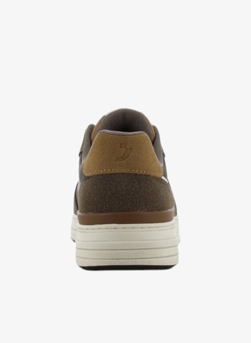 SJ Men's Panelled Sneakers with Lace-Up Closure - 639753-A50 - Image 4