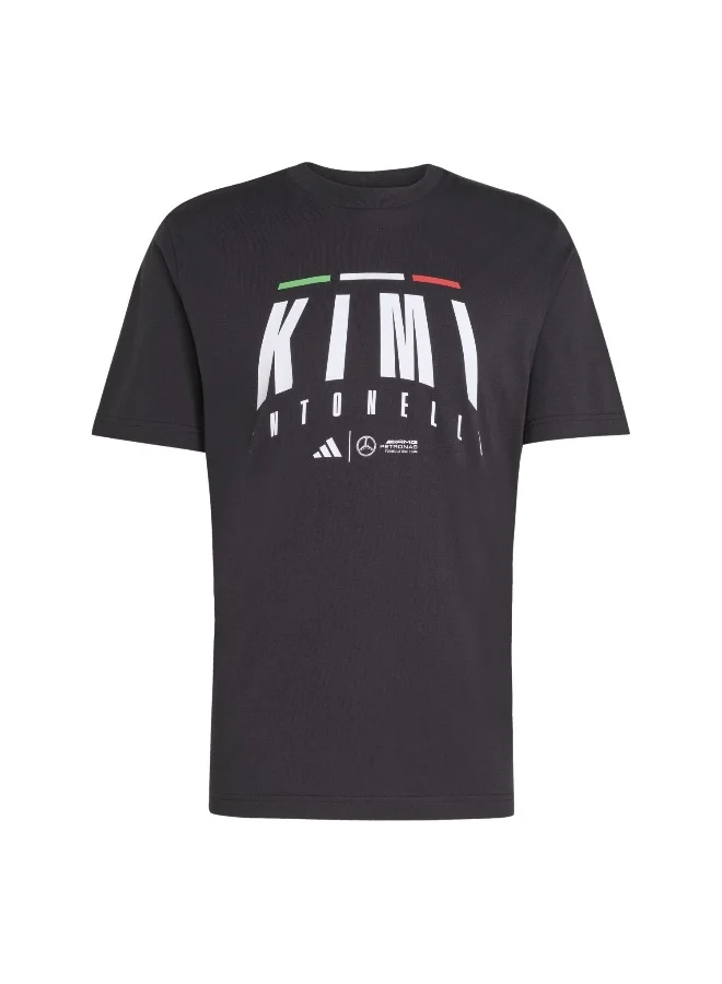 Adidas Adidas Mer Ka Tee M Black T-Shirt (Short Sleeve) T-Shirts For Men
