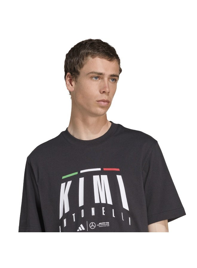 اديداس تيشيرت رجالي أسود بأكمام قصيرة من - Image 4