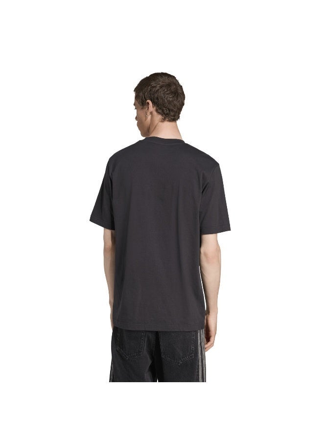 اديداس تيشيرت رجالي أسود بأكمام قصيرة من - Image 3