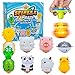 IPIDIPI TOYS Spineez Animal Light Up Spinning Tops 8 Cute LED Spinners Toys Easter Basket Stuffers for Kids Birthday Party Favors Goodie Bag Stuffers School Prizes for Boys Girls - Image 2