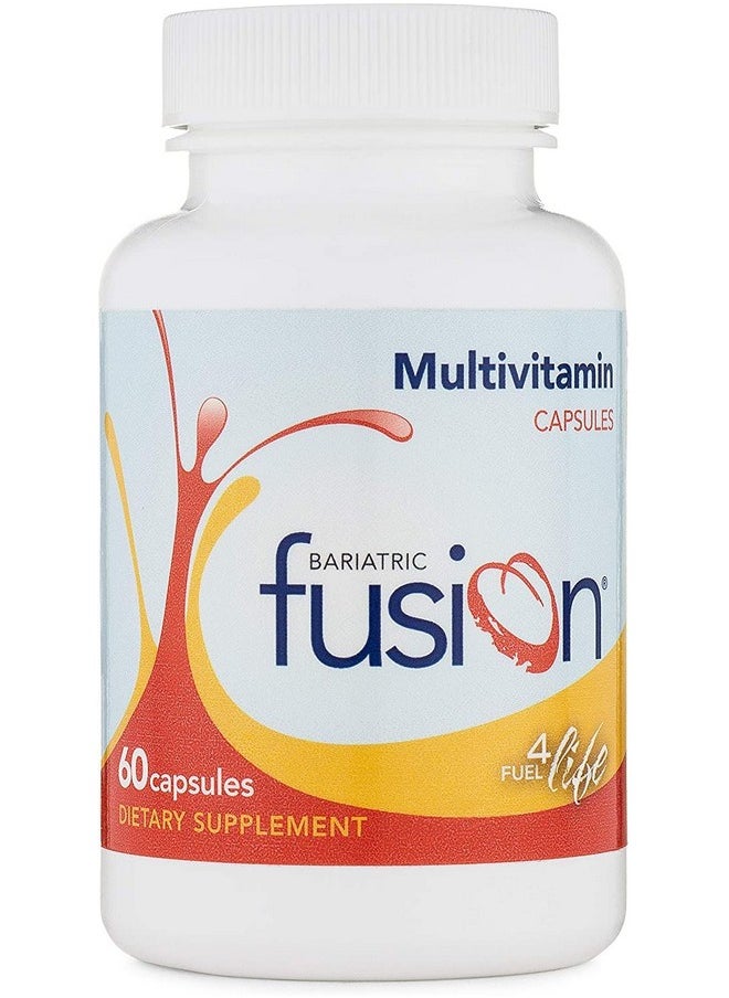 Bariatric Fusion - Bariatric Multivitamin Capsules Without Iron For Post Bariatric Surgery Patients Including Gastric Bypass And Sleeve Gastrectomy 2 Capsules Daily 180 Count 3 Month Supply - Image 1