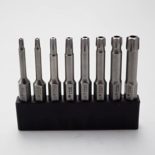 ZHIDA Security Torx Screwdriver Bits T8H T10H T15H T20H T25H T27H T30H T40H 5pack T8H T10H T15H T20H T25H T27H T30H T40H one set - Image 3