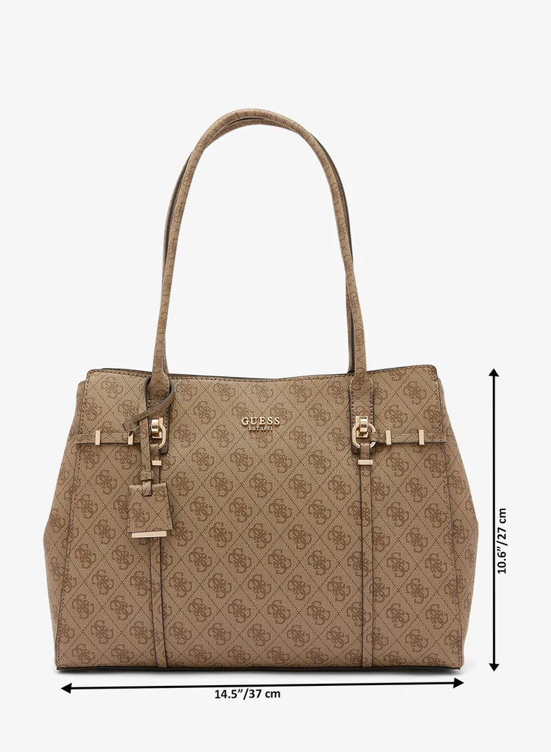 Guess  Leona Logo Tote Bag for Women | Best Price UAE