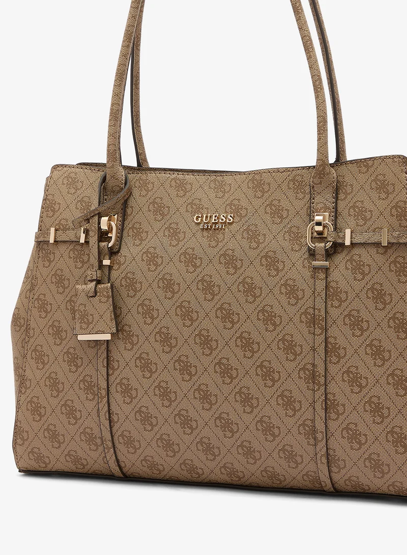 Guess  Leona Logo Tote Bag for Women | Best Price UAE