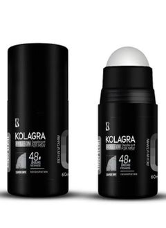 KOLAGRA Roll-On Deodorant For Men Silver Scent 60ml  - Image 2