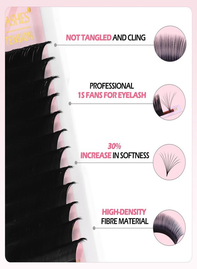 ARISON LASHES Easy Fan Volume Lashes 0.05 D Curl 13mm - Image 3
