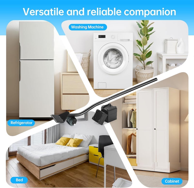 Shnbxtnd Furniture Lifter Tool, Appliance Lifter, Save 80% Effort, Lift Up to 400 Pounds Heavy Items, Furniture Lifter Jack for Heavy Furniture Appliance, Safely and Easily Lifting Furniture and Appliances - Image 5