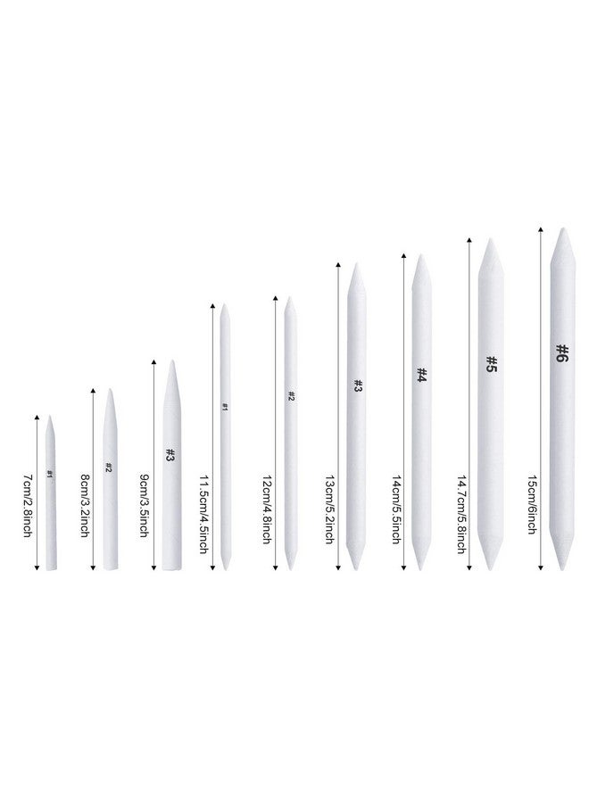 FEBSNOW 12 Pcs Blending Stump And Tortillions Paper Art Blenders Art Pencils Drawing Pencils For Artists Student Sketch Drawing Tools Drawing Supplies - Image 2