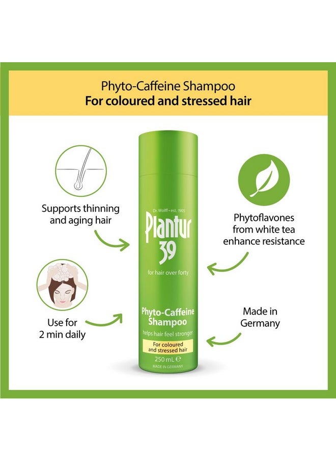 Plantur 39 Phytocaffeine Shampoo For Colored Stressed Hair 8.45 Fl Oz  - Image 3