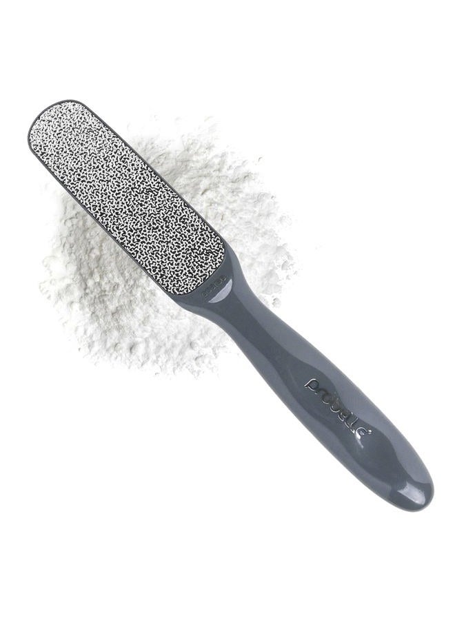 Probelle مزيل callus من النيكل ذو الجانبين متعدد الاتجاهات - يقلل من calluses و corns إلى مسحوق للحصول على نتائج فورية، أداة آمنة (رمادي داكن) - Image 1