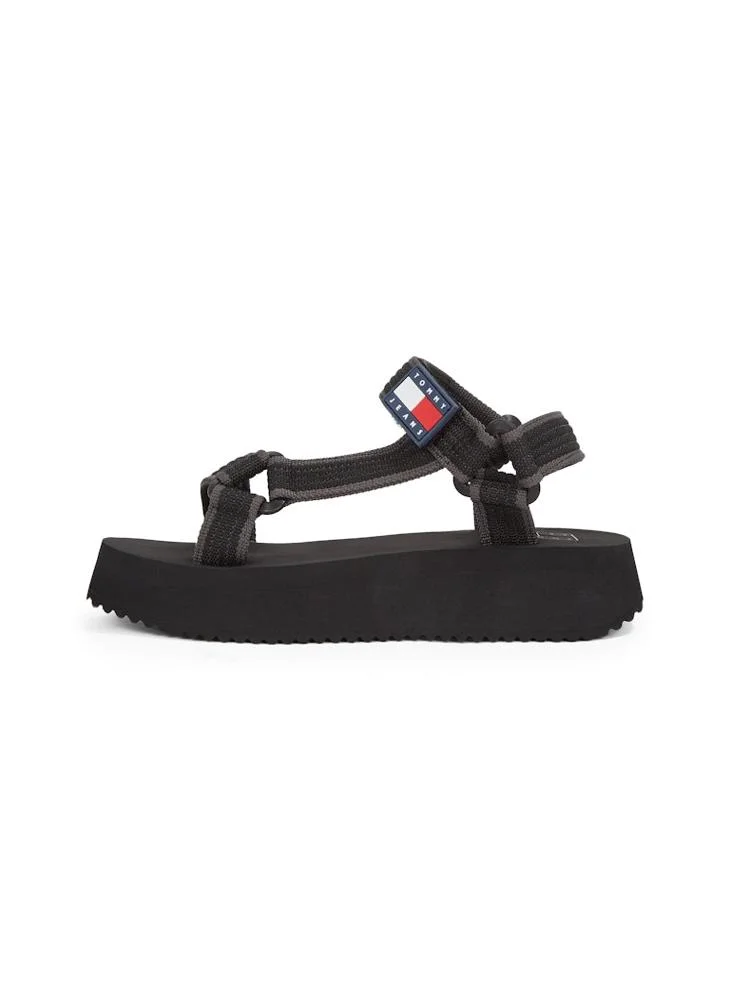 TOMMY JEANS Ankle Strap Casual Sandals