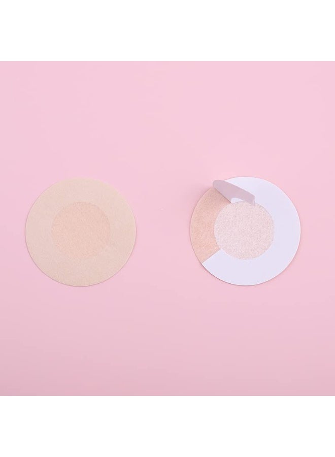 60 Pcs Skin Color Waterproof Disposable Nipple Covers Stickers, Invisible Breast Petal Pasties for Women Swimming Daily Wear - Image 4